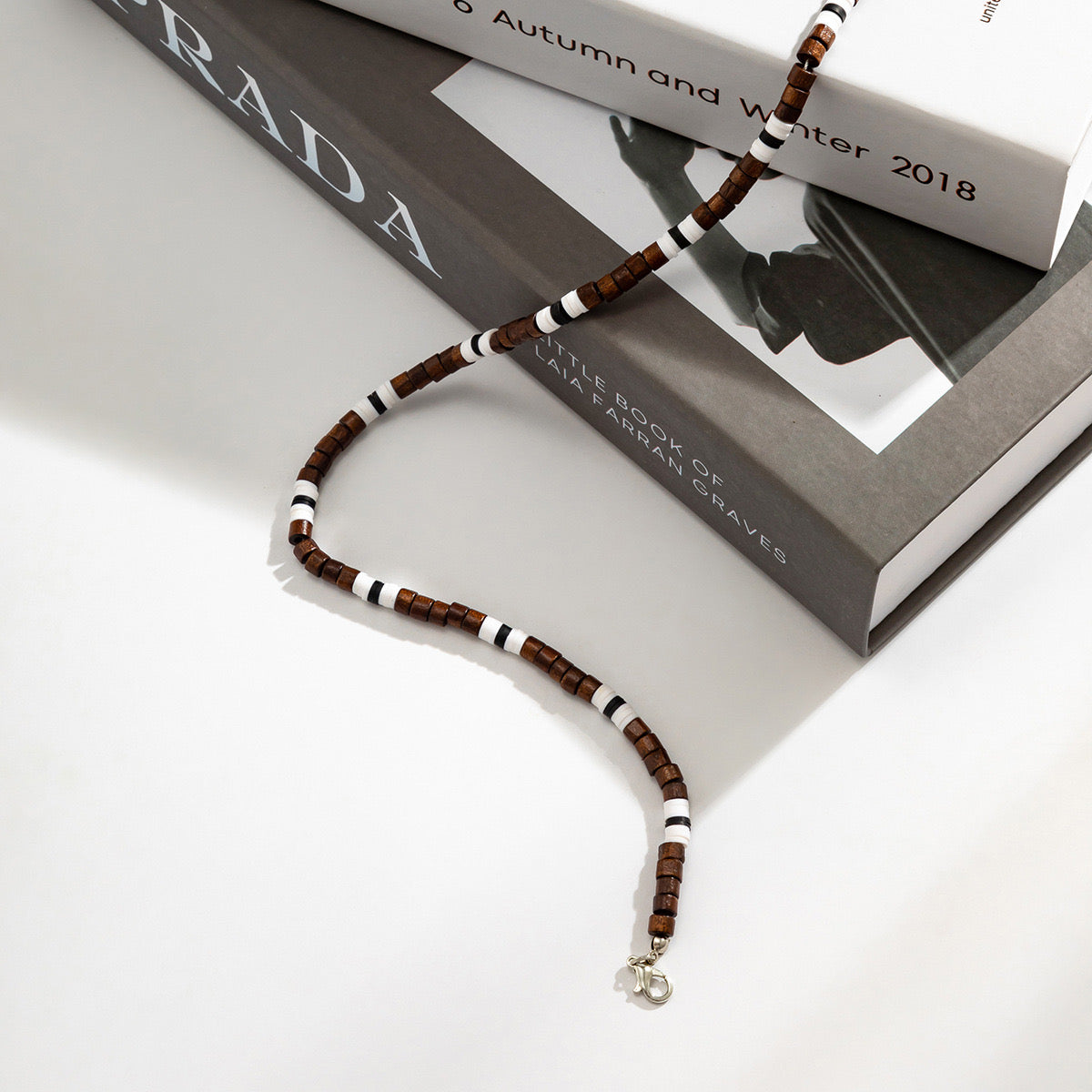 Modern Wooden Necklace