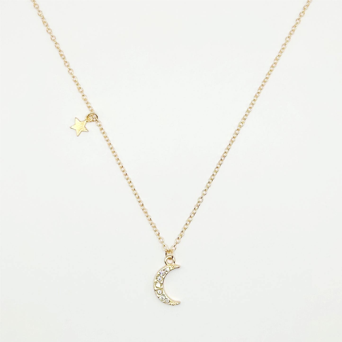 Moon & Star Necklace