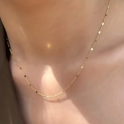 Flattened Necklace