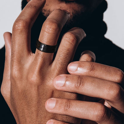 Black Band Ring