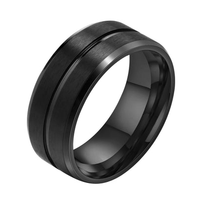 Black Band Ring