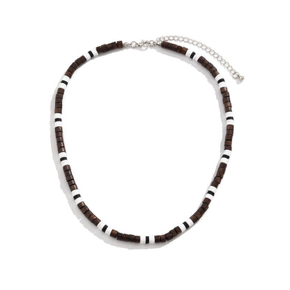 Modern Wooden Necklace