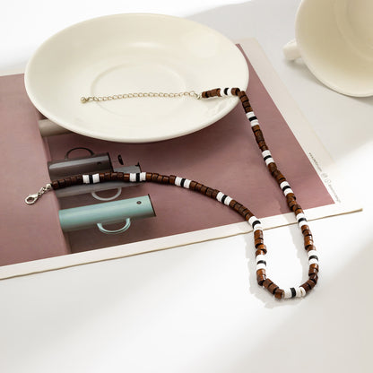 Modern Wooden Necklace