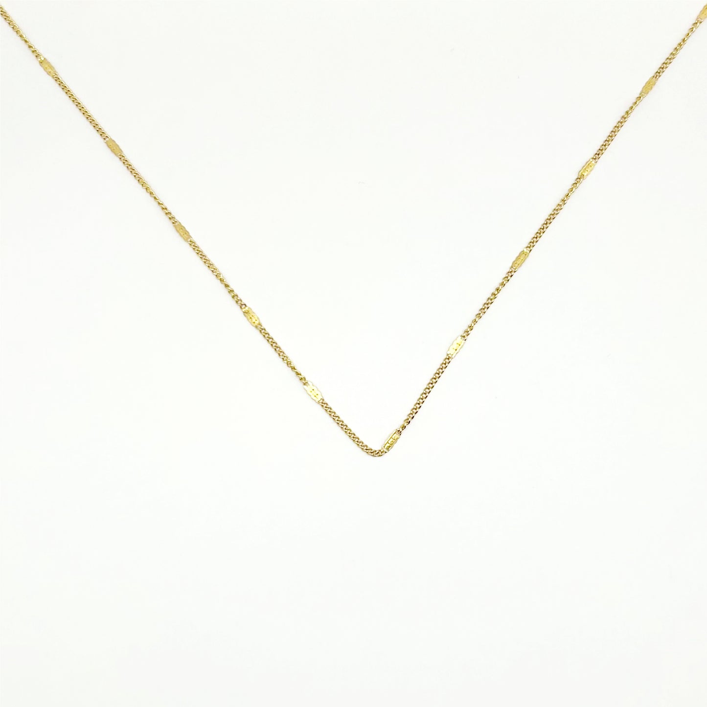 Flattened Necklace