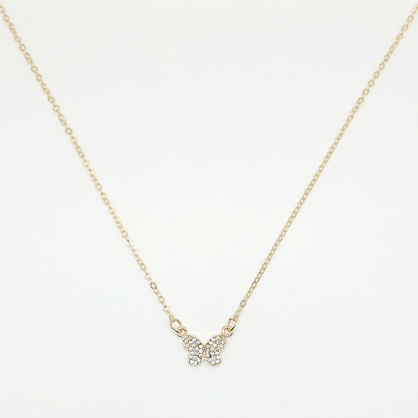 Shinny Butterfly Necklace